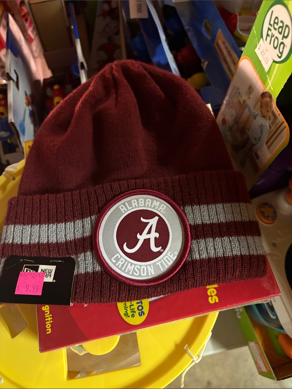 Nwt Alabama Crimson Tide Beanie Hat - Maroon & Gray